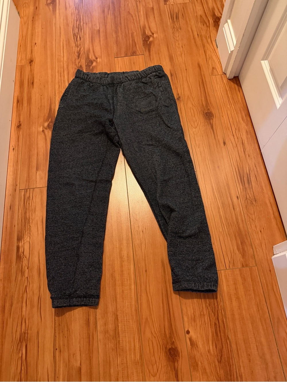 Roots Women's Dark Charcoal Fleece Joggers